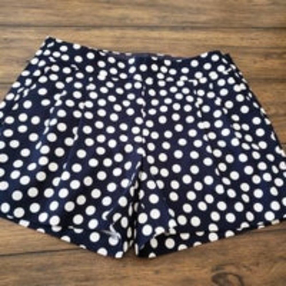J. Crew Polka Dot Shorts Size 6